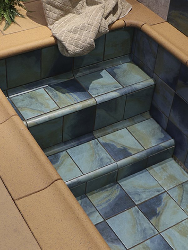 Mozaika, hovuz və baseyn
